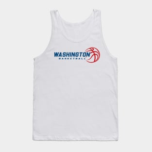 Retro Washington Basketball Team Tank Top